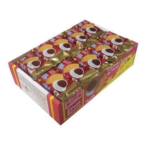 بیسکویت پتی بور وانیلی شیرین عسل - 13 گرم بسته 50 عددی